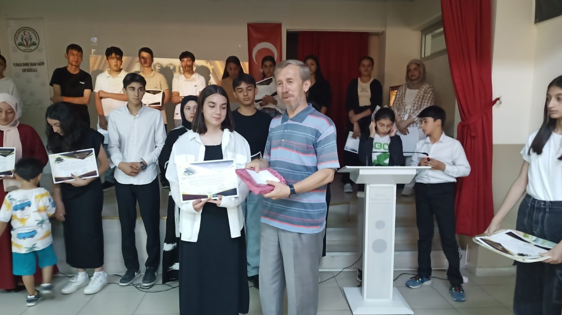 8. sınıf öğrencilerimiz için mezuniyet töreni düzenlendi.